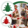 Christmas Cutlery Mat Creative Christmas Tree Design Soft Thick Felt Fordurable 12 Pieces For Home Restaurant Outdoor
