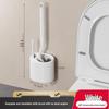Long Handle Soft Bristle Toilet Brush with Base