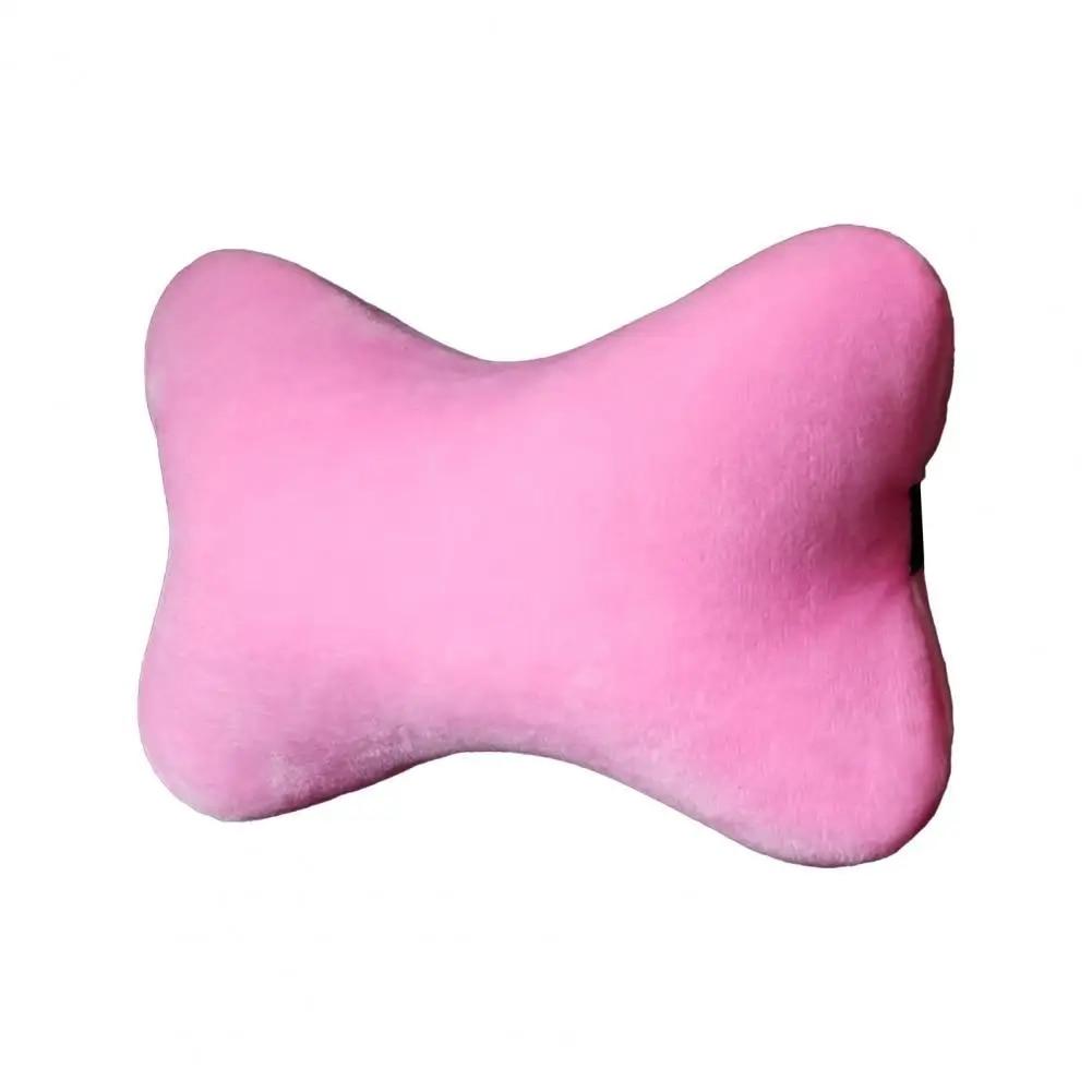 Neck Pillow Detachable Super Soft Polyester High Elasticity Headrest Cushion for