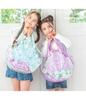 Pool Bag for Vinyl Beach Shell Lavender [Arisana] Girls, Bag, Stylish, Shape, Seashell,