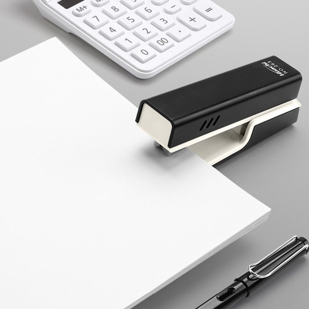 Effortless Long Stapler Use 24/6 Staples Stapling Machine Manual Binding Tool  Office School