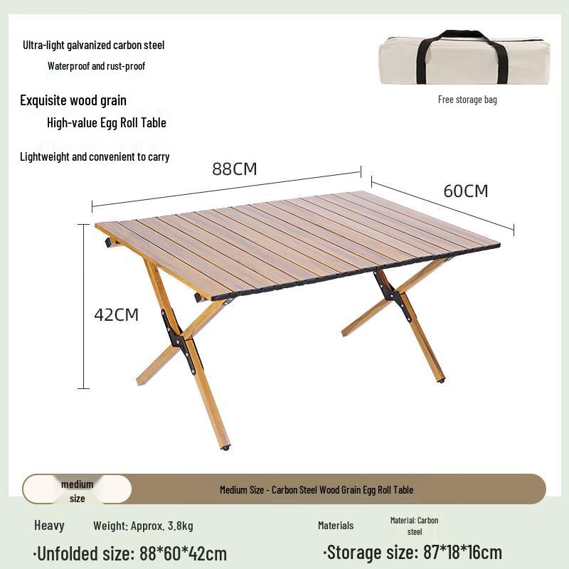 ZISIZ Ultralight Portable Camping Table