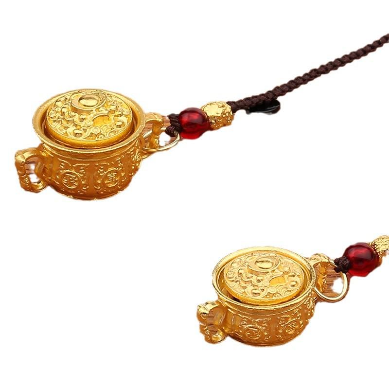 Zhuanzhuan Jubao Twelve Zodiac Alloy Pixiu Pen Keychain & Pendant Charm