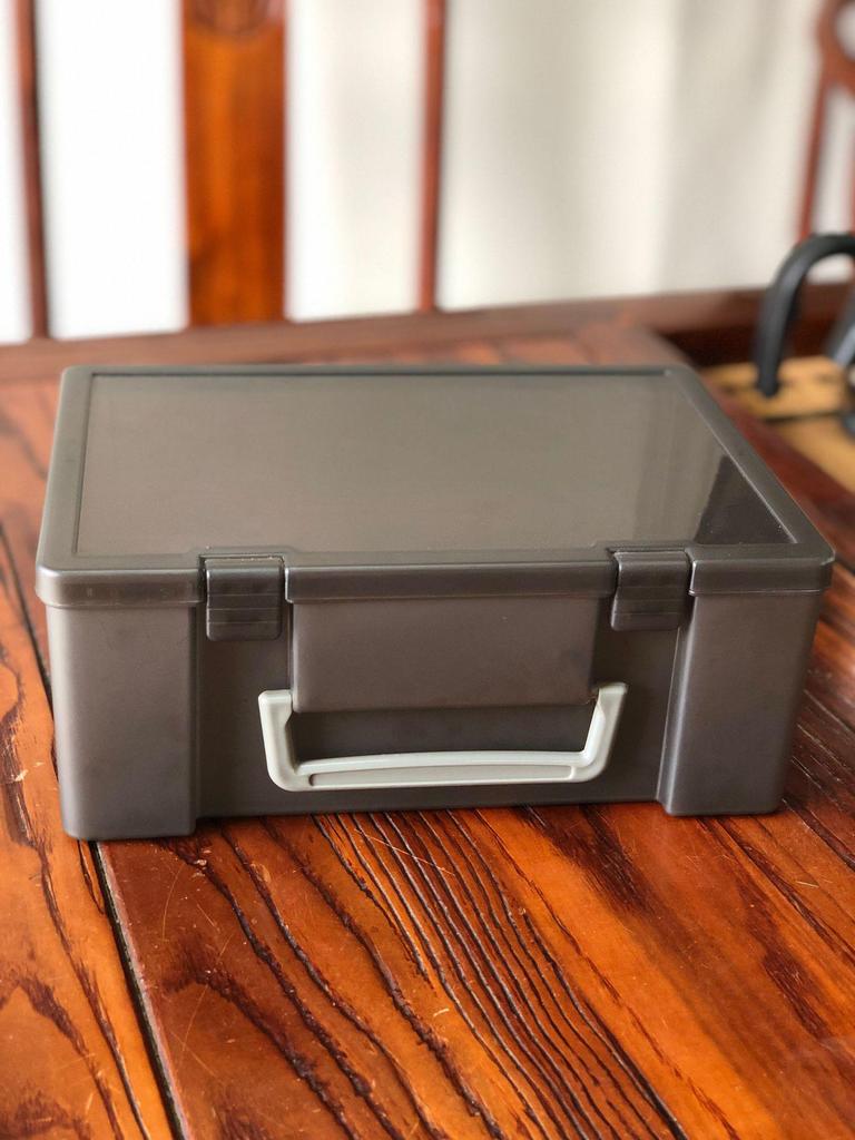 PP Transparent Double-Layer Lego & Toy Organizer Box