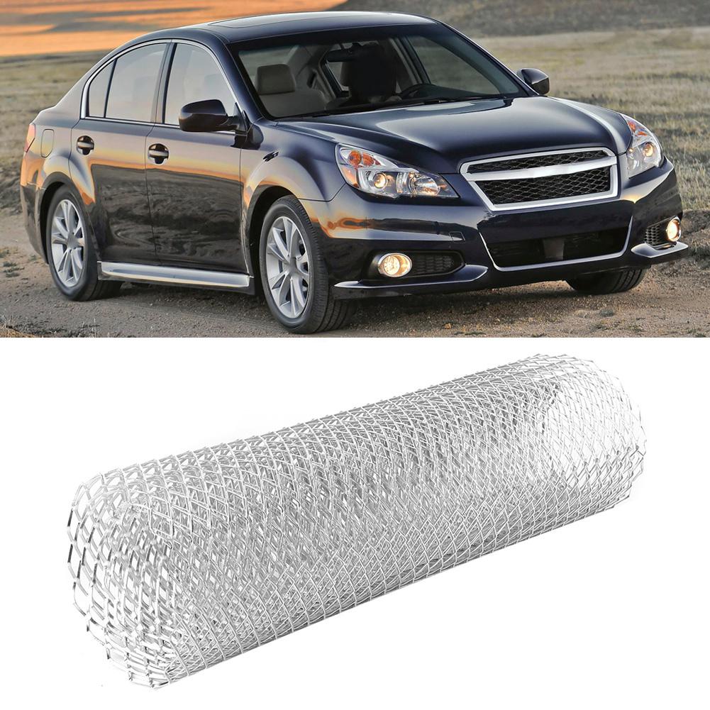 39.4x13in Universal Aluminium Fahrzeug Kühlergrill Netz Gitter Modifikation Silber
