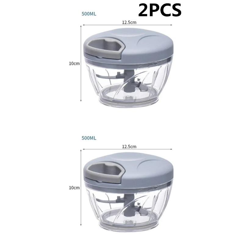 Kráječ na česnek 500/900 ml Ruční rotační kráječ zeleniny Kráječ Kráječ ovoce Drtič česneku Kuchyňské mixéry Mlýnek na maso