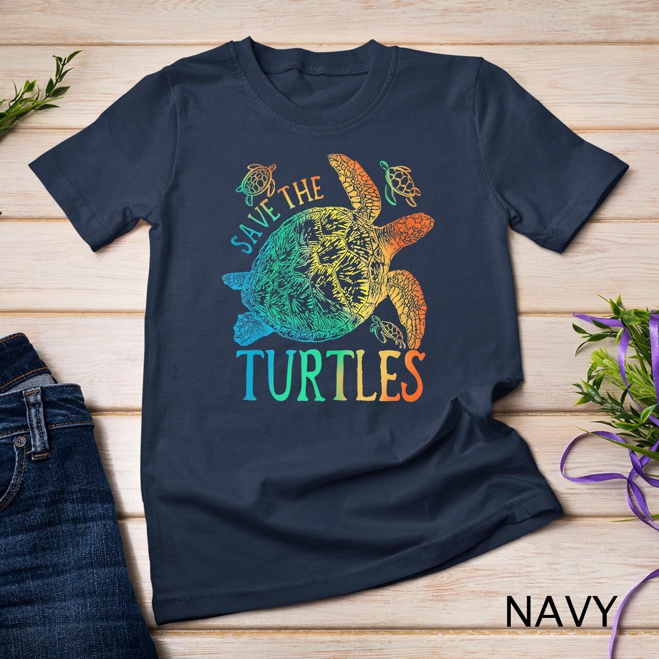 

Tie Dye Sea Turtle Save The Turtles Women Men Graphic T Shirts Summer Fashion Casual Cotton T Shirts Streetwear Tops Tee 4XL