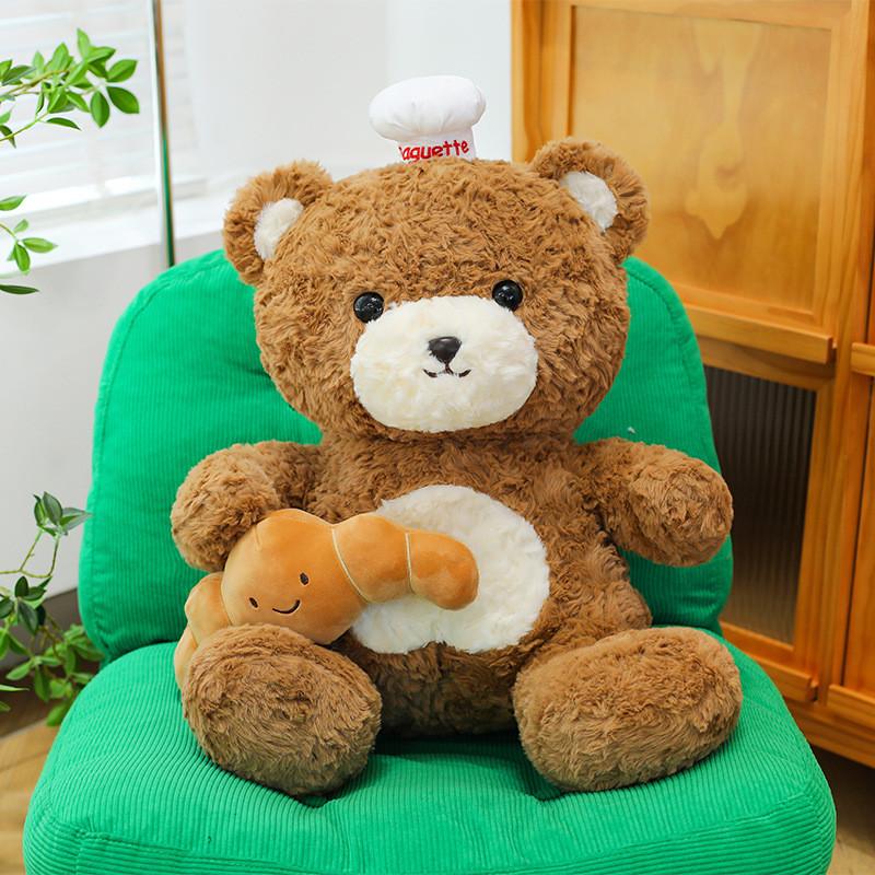 Teddy Bear Plush Toy With Heart Shaped Design For Gift And Decor