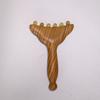 Sandalwood Meridians Massage Comb Copper/Horn Balls Lymphatic Drainage Massager  Breast Massage