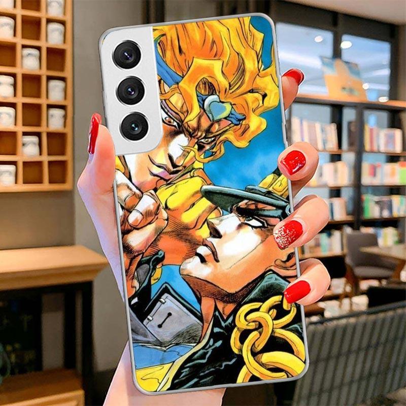 JoJo Bizarre Adventure Dio Cover Phone Case For Samsung Galaxy S26 S25 Edge S24 Ultra S23 S22 Plus S21 S20 FE Soft Fundas Shell