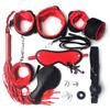 Hračky pre dospelých Faux Leather Golier Leash Sexy Restraint Fetish 10 Pack
