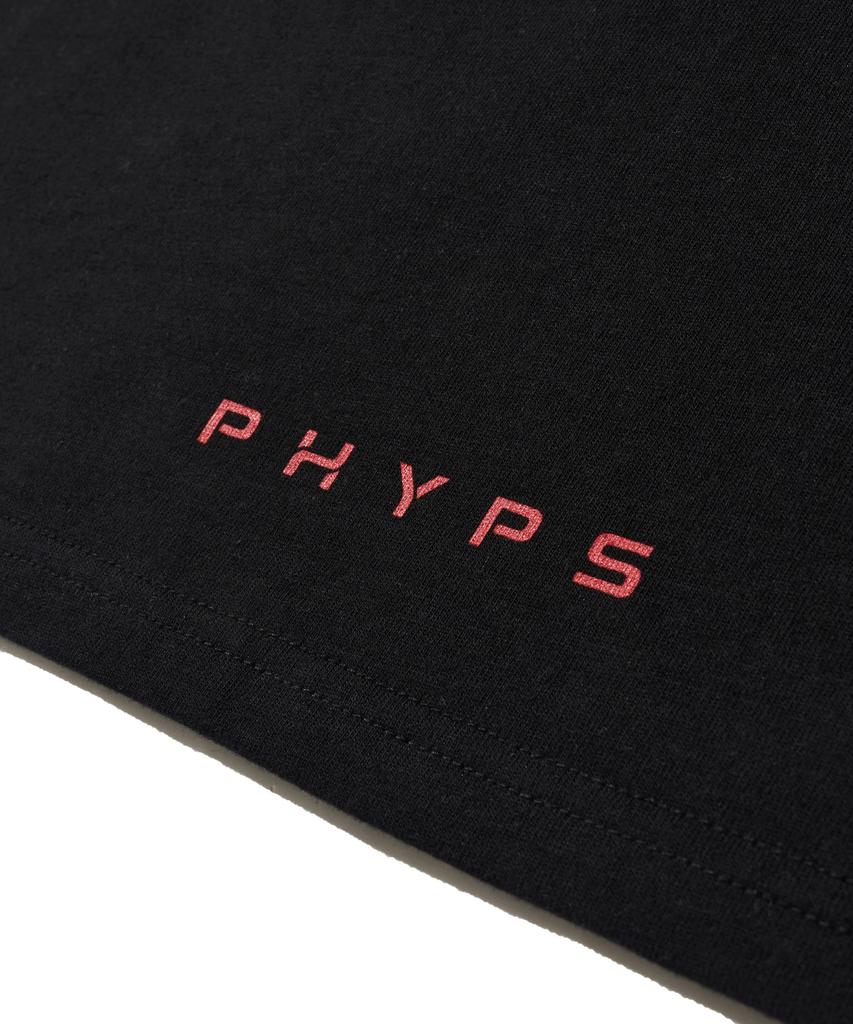 PHYPS MOTORCYCLE Honda Bear T-Shirt Black