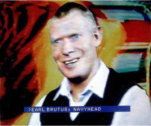 CD EARL BRUTUS - Navyhead BLUFF025CD Deceptive 1996 Non Japan Rock Used