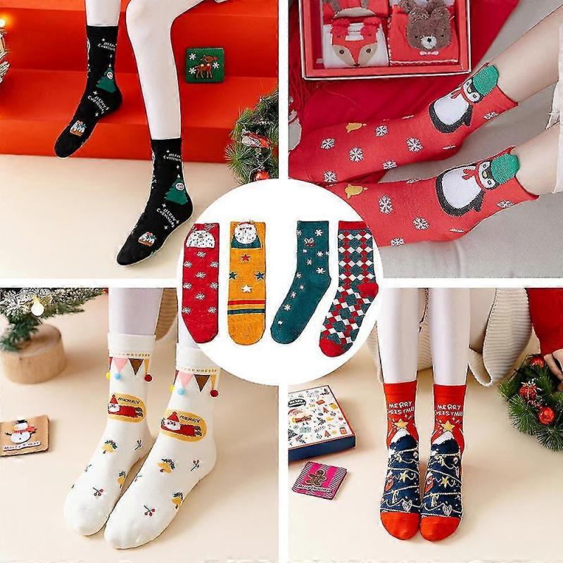 Winter Ankle Socks Christmas Socks Gift