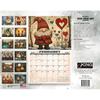 2026 Folk Art Gnomes Wall Calendar 16-Month X-Large Size 14x22, Garden Gnomes Calendar by The KING Company-Monster Calendars