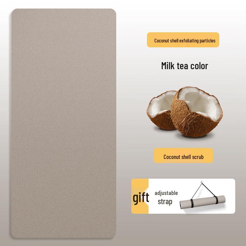 Tiemuyun Natural Rubber Yoga  Fitness Mat