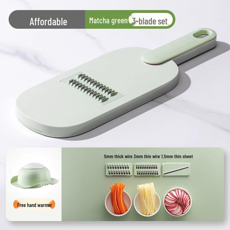 Multi-Functional Vegetable Slicer & Grater: Potato, Radish, Cucumber Peeler Tool