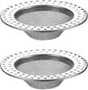 Kitchen Sink Garbage Filter Mesh Anti-block Sink Hair Food Catcher Reusable Stainless Steel Sink Drain Filter Net Easy Clean