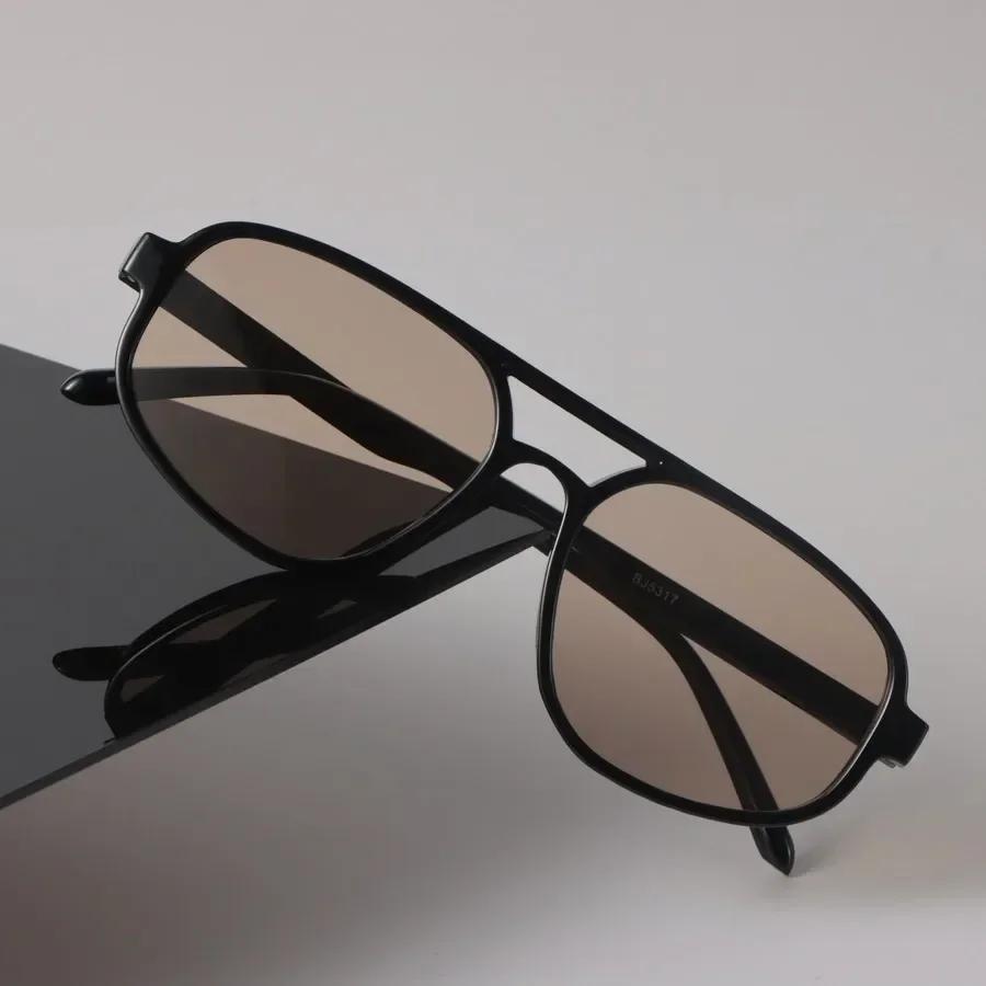 Vintage Square Sunglasses Women Men Retro Casual Fashion Black Clear Sun Glasses Female Eyewear