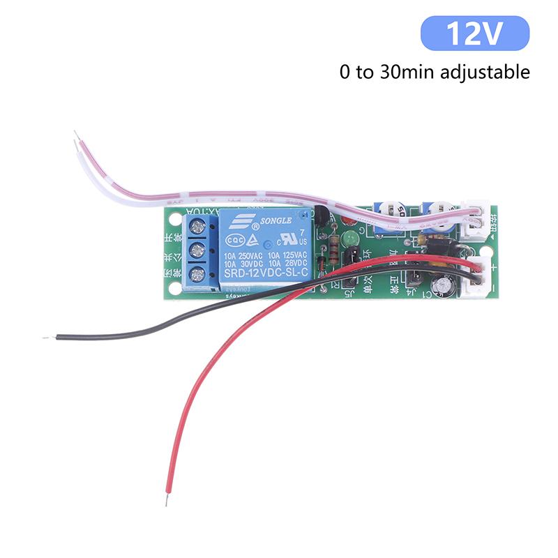 

Jk11 Регульований цикл затримки реле реле перемикання реле постійного струму 5/12/24 В 0 -100 с/0-15/30/60/120 хв/0-24 години таймер реле модуль