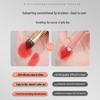 Portable Silicone Lip Brush with Lid – Mini Round Head Makeup Tool
