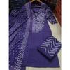 Women Bandhej Printed Kurta Pant Dupatta Set Indian Bollywood Ethnic Kurti Set