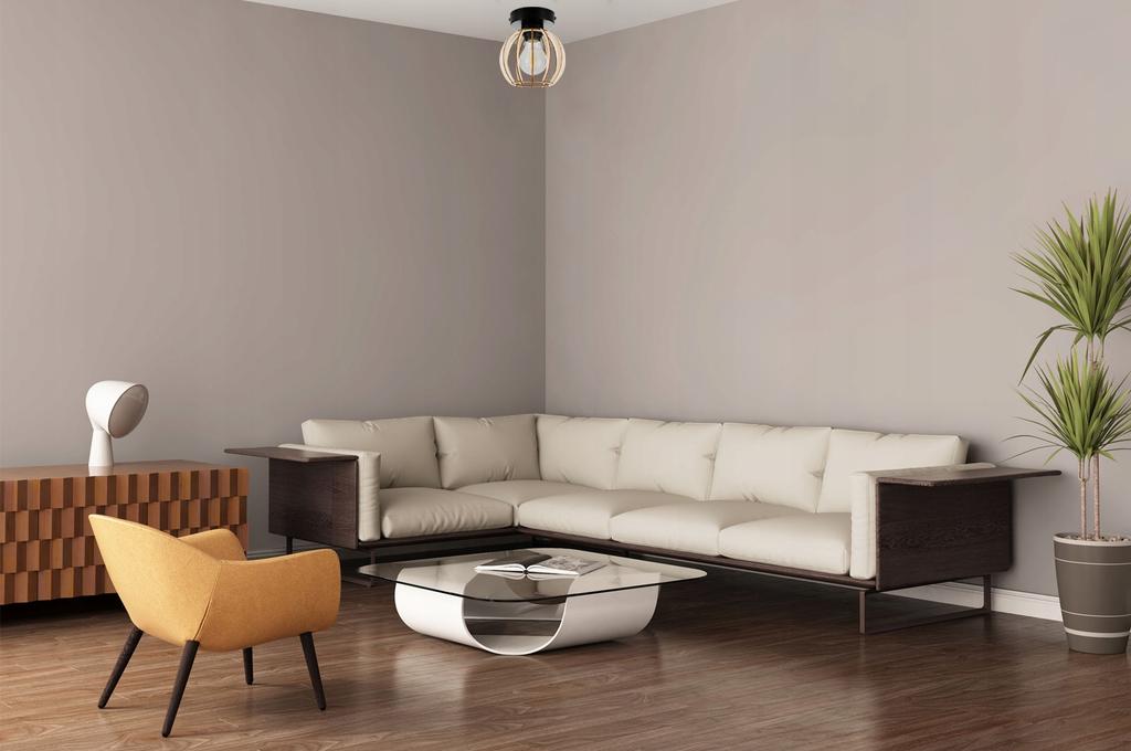 Ceiling Lamp, Wall Lamp, Wooden Lampshade, Led