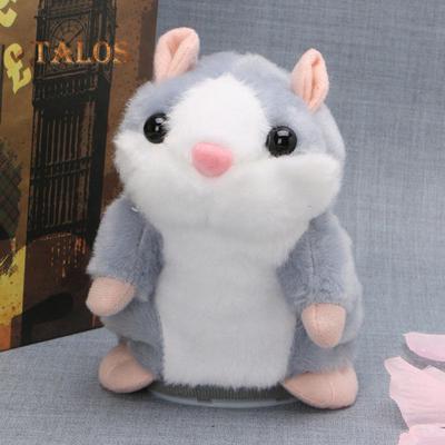 Cute Talking Nod Hamster Mouse Record Chat Pet Plush Toy Gift for Kids Toys For All Ages
