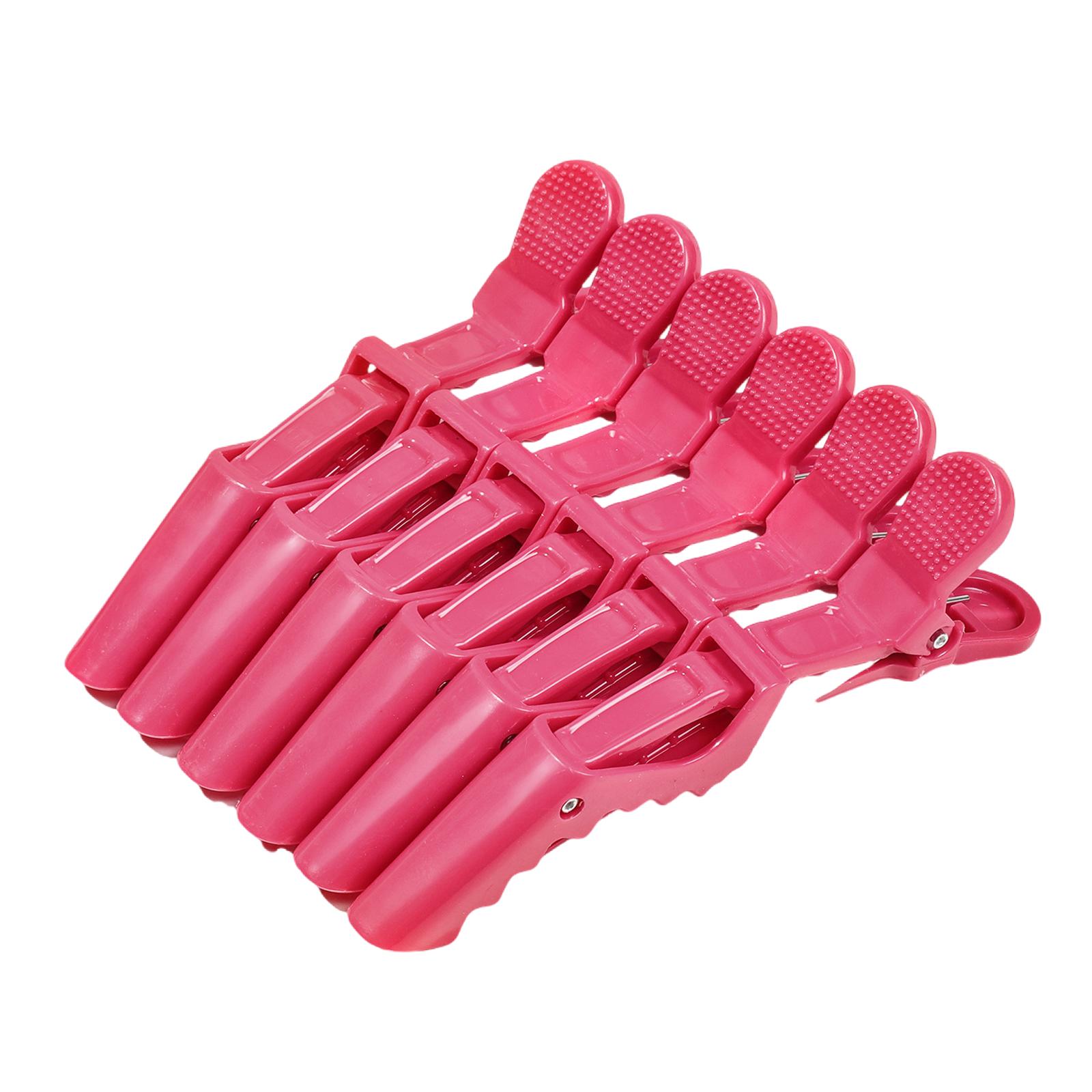 

6 шт. Зажимы для волос Практичная пластиковая заколка-утиный клюв для женщин всех возрастов для повседневного использования и особых случаев 4