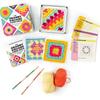 50Pcs/Box Mix Match Design The Granny Square Card Decks Knitting Kit For Adults Diy Grandma Knitted Pattern Set