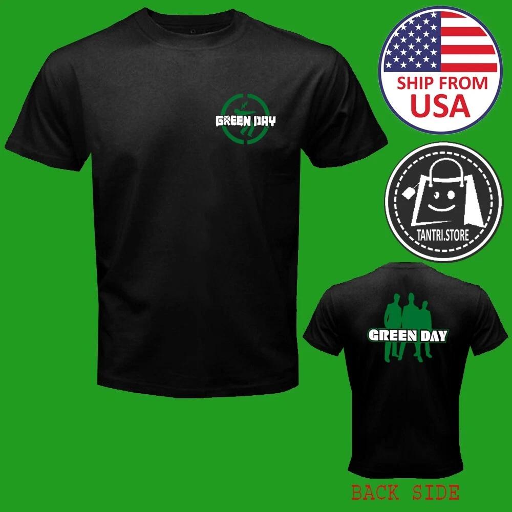 Green Day Men s Black Size S to 5XL 2XL