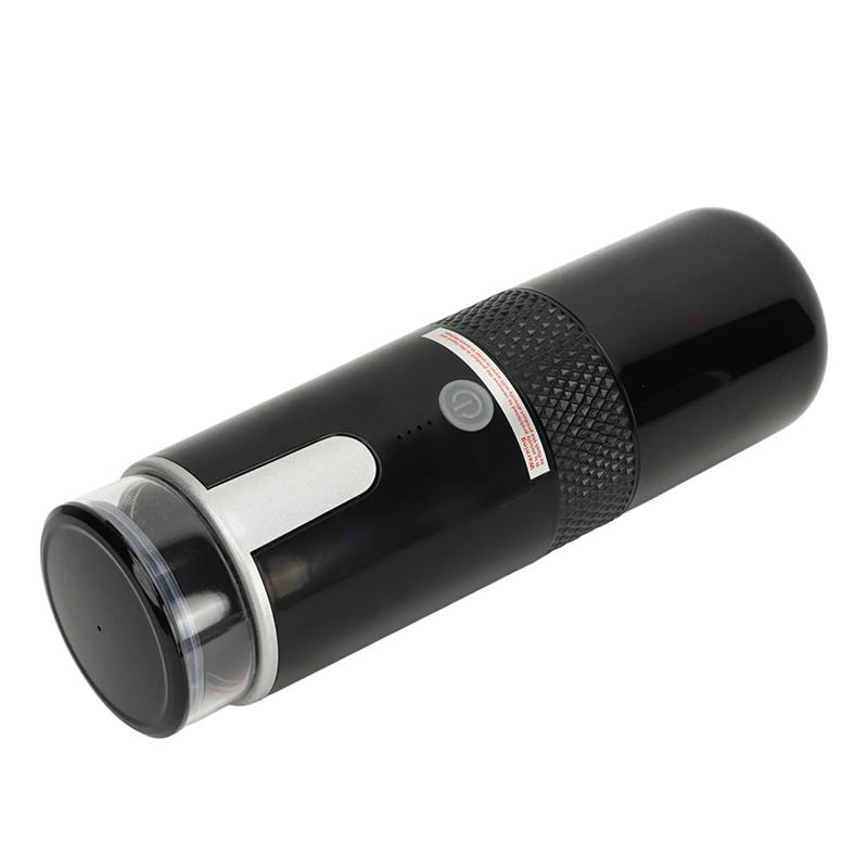 WORTHOWN-Coffeemaker Type C Rechargeable Portable Coffee Maker 2 In 1 Design 1200Mah Battery One Button For Hiking