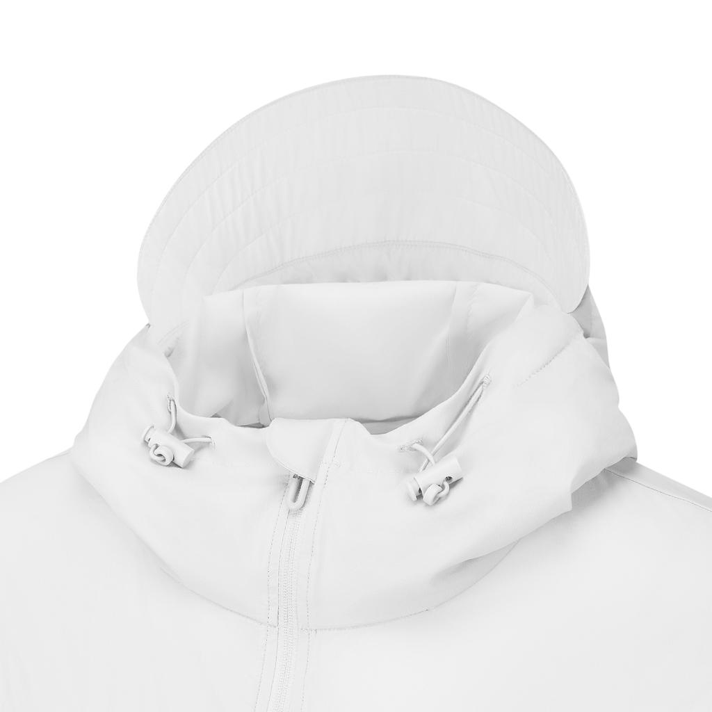 Skechers Comfortable Outdoor Woven Zip-Up Hooded Long Sleeve Jacket Women jackets P226W132-0019