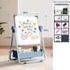 Portable Children's Magnetic Easel with Blackboard & Whiteboard for Graffiti