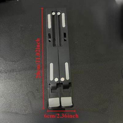 1 Stück Laptopständer Erhöhung Wärmeableitung Hebehalterung Kunststoff faltbar tragbar Lagerung flache Halterung