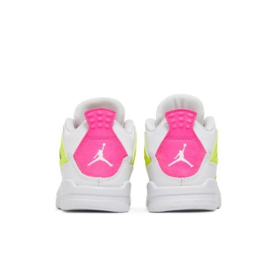 Air Jordan 4 Retro SE PS Lemon Venom CV7809-100 11C-3Y
