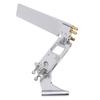 110mm Aluminum Water Absorbing Steering Rudder with 4mm Support Shaft Tail for Cat RC Jet BoatSilver