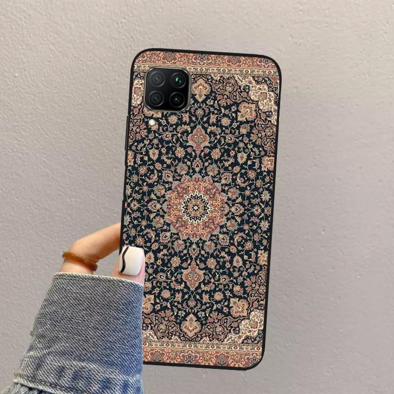 

Искусство персидского ковра Для Huawei Nova 10 9 SE 8i 11i 12i 12s Y60 Y61 Y70 Y90 Y72 Y73 Y91 P60 Pro P40 P30 Lite Чехол Huawei P30 Pro