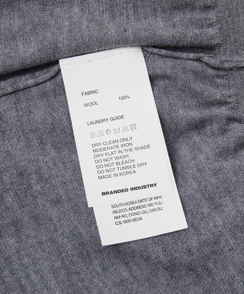 Beulaendideu [Superior] Essential Superfine Round Knit [Melange Gray]