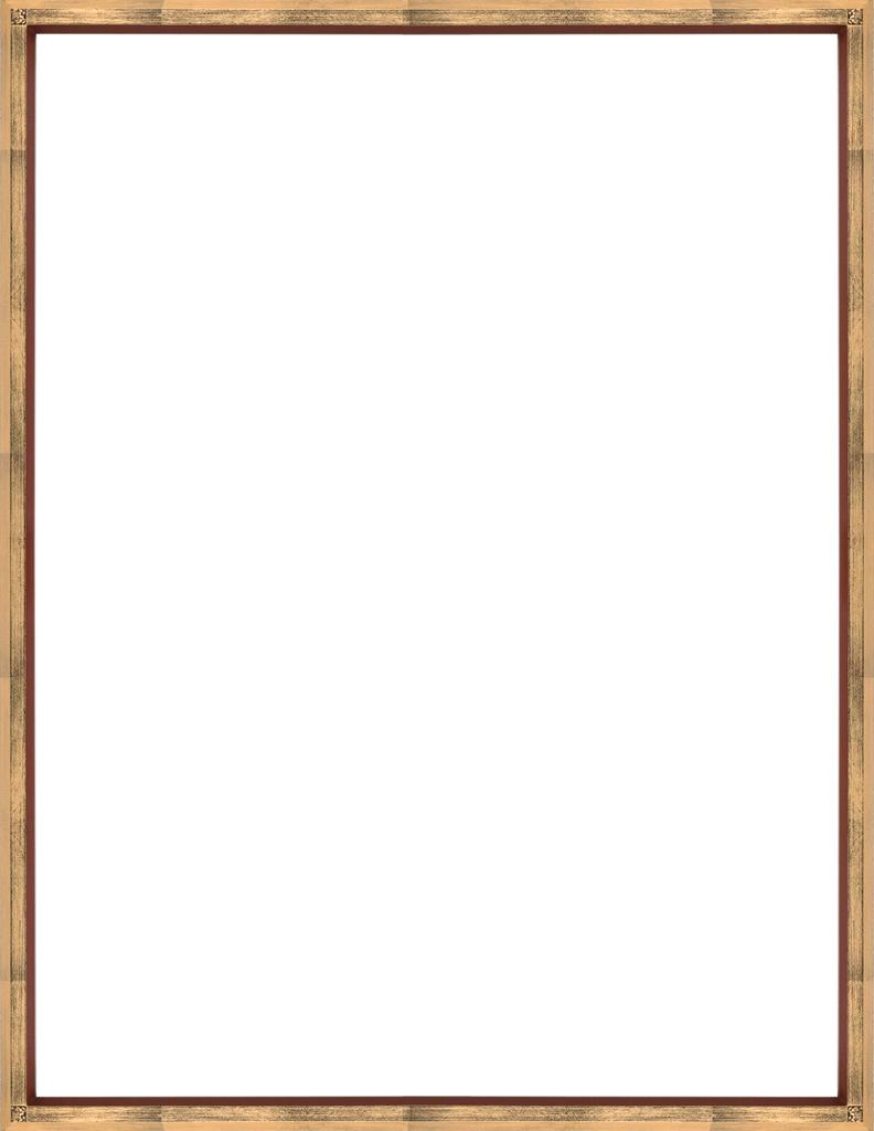 Daigaku Vintage Picture Wooden Large Size x 394 Drawing 7529 Frame, UV-cut Acrylic, Foil-covered, G/Brown, Frame, (509 mm), Frame,