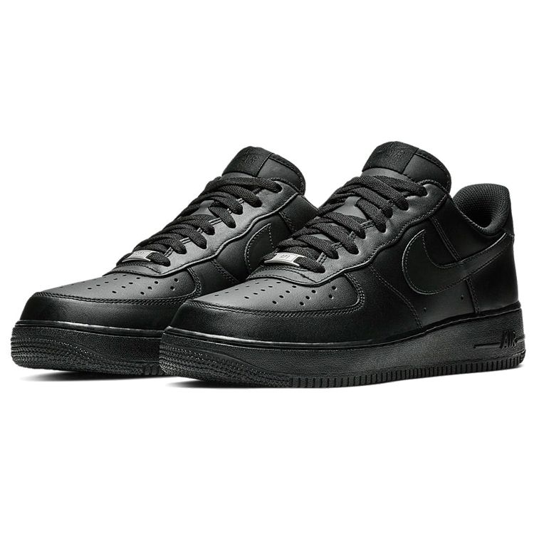 Nike Air Force 1 07 Triple Black Unisex Sneakers CW2288-001