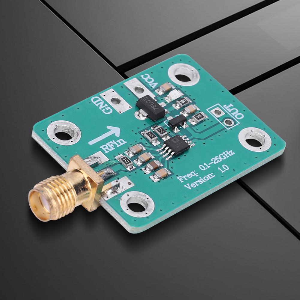 Radio Frequency Detection Module AD8313 RF Signal Power Meter -72dBm -2dBm 0.1-2.5GHz RF Power Analyzer Board
