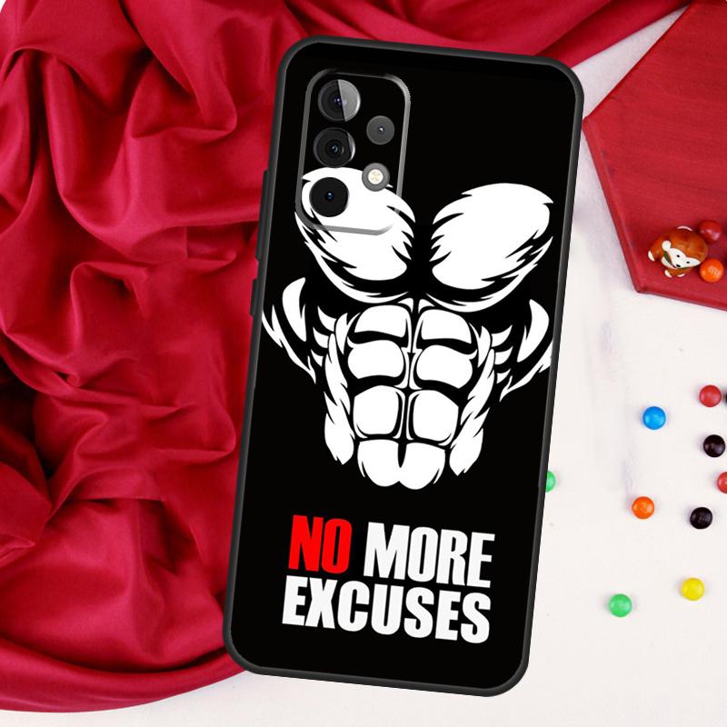 Bodybuilding Gym Fitness For Samsung Galaxy A26 A05 A06 A16 A54 A34 A14 A22 A32 A52 A55 A35 A15 A53 A13 A56 A36 Case