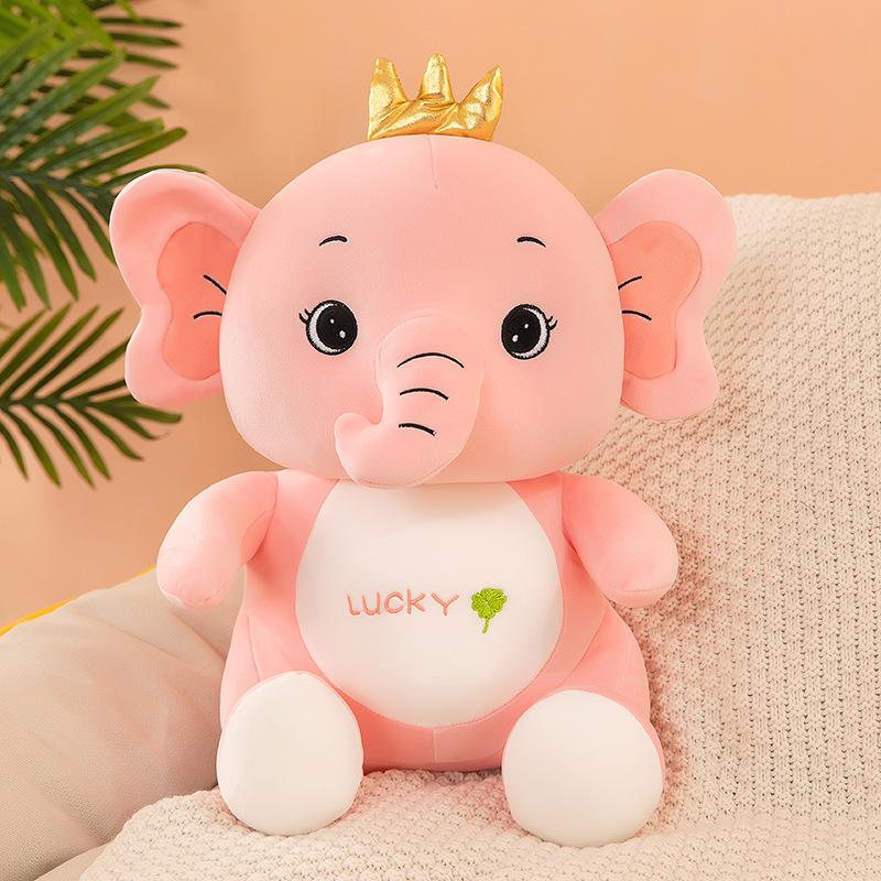 Cute Angel Elephant Plush Pillow - Children's Stuffed Toy