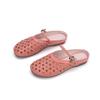 Johnature Genuine Leather Hollow-out Breathable Flat Slippers Soft Soled Versatile Women's Slip-on Shoes