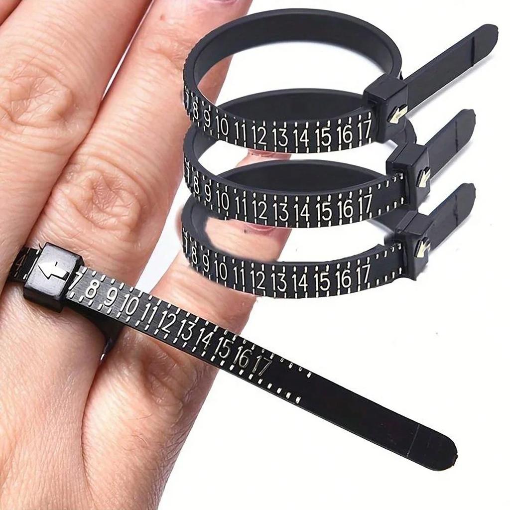 1/2/3pcs-Ring Size Measuring Instrument Ring Size Measuring Instrument Male and Female Finger Size Ring Measuring Tool