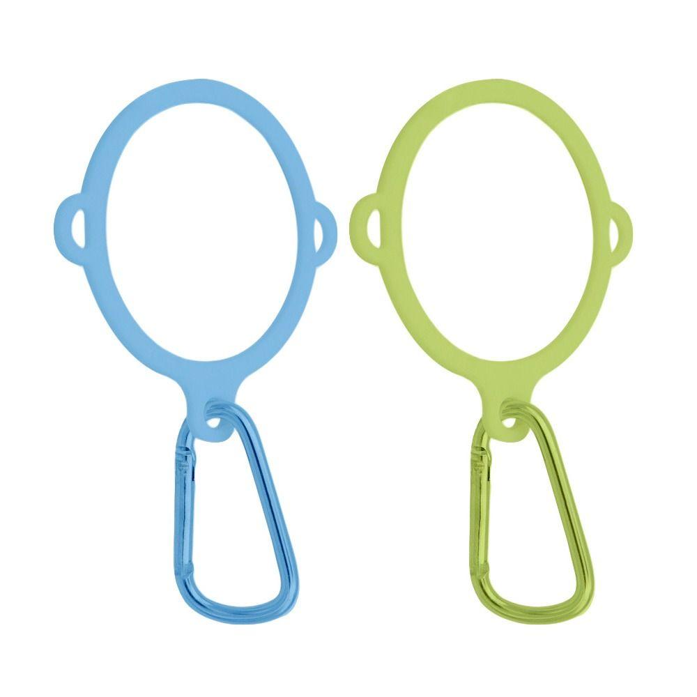 Three Hole Carrying Strap Accessory with Carabiner Kettle Hanging Buckle  Outdoor Tool