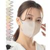 [TJ TRAD JAPAN] Mask, Made In Japan, Non-woven Fabric, Pollen Countermeasure, 3D Mask, Makes Your Face Line Look Neat, 3D Mask, Stylish, Bicolor,