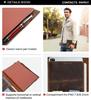 Dropship Personalized Leather Book Protective Cover Sleek Large Capacity B5 Notebook Sleeve Pouch for Daily Travel Custom Size