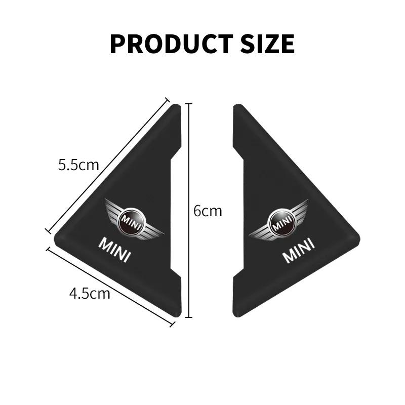 2Pcs Car Door Corner Anti-collision Protection Sticker for BMW MINI F55 F56 R60 R59 R58 WORKS One Cooper JCW R57 R56 R55